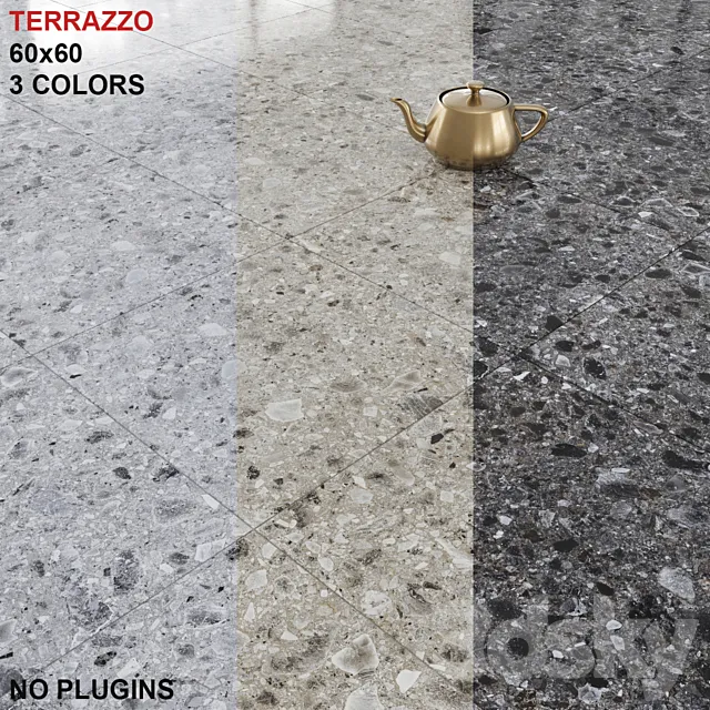 KERRANOVA Terrazzo Tile Set 3DModel