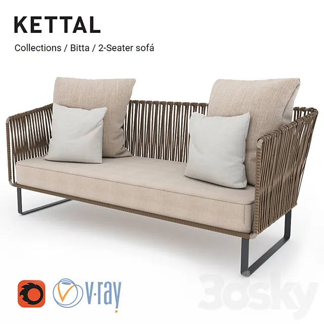 Kettal Bitta 3DModel
