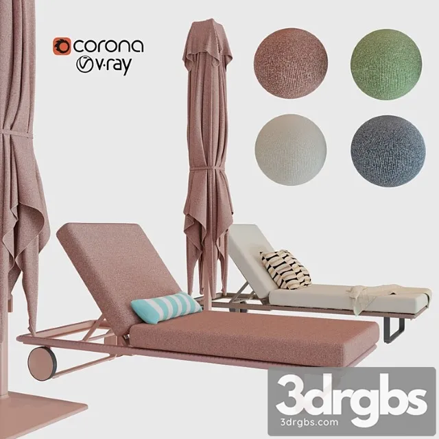 Kettal bitta meteo 2 3D Model Free