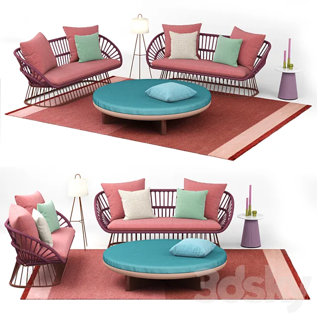 kettal cala 3 place sofa Free Download