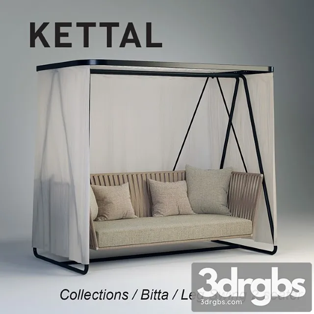 Kettal Collections Bitta 3D Model Free