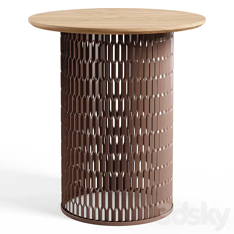 Kettal – Mesh Side Table D48 3D Model