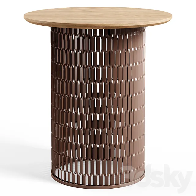 Kettal - Mesh Side Table D48 3DModel