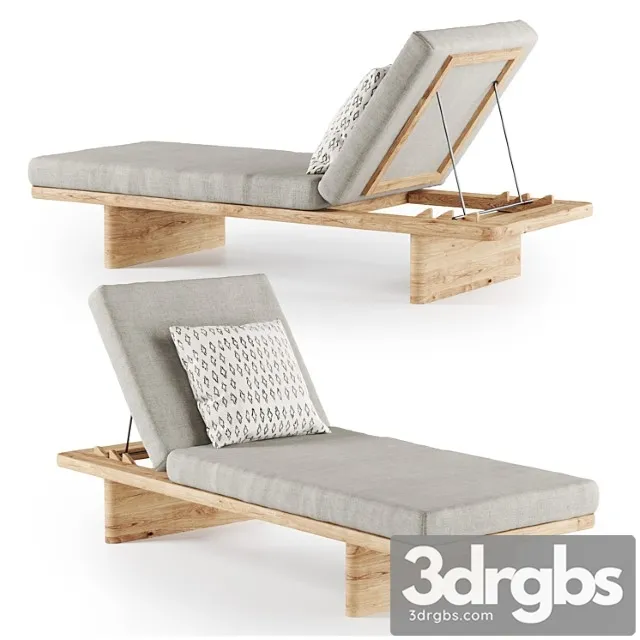 Kettal Mesh Tumbona 3D Model Free