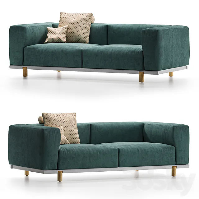 Kettal MOLO | Garden sofa 3DModel