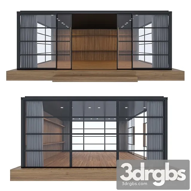 Kettal Office Pavilion 2 3D Model Free