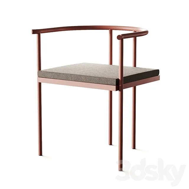 Kettal Ringer Small Armchair 3D Model