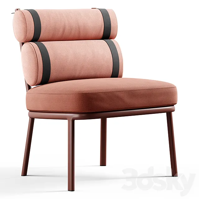 Kettal - Roll Club Chair 3D Model
