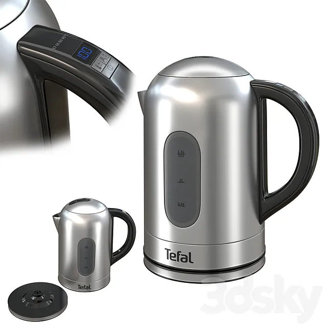 Kettle Tefal KI 400D 3DModel