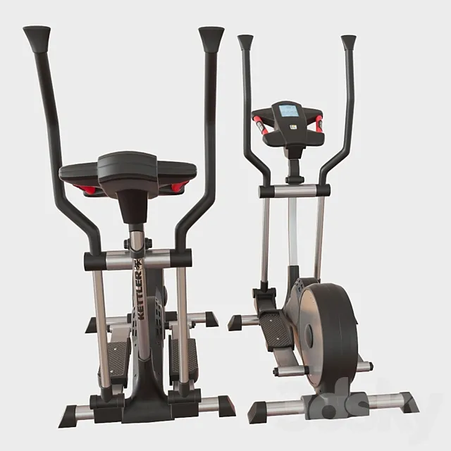 Kettler Astro-Elliptical Trainer 3DModel