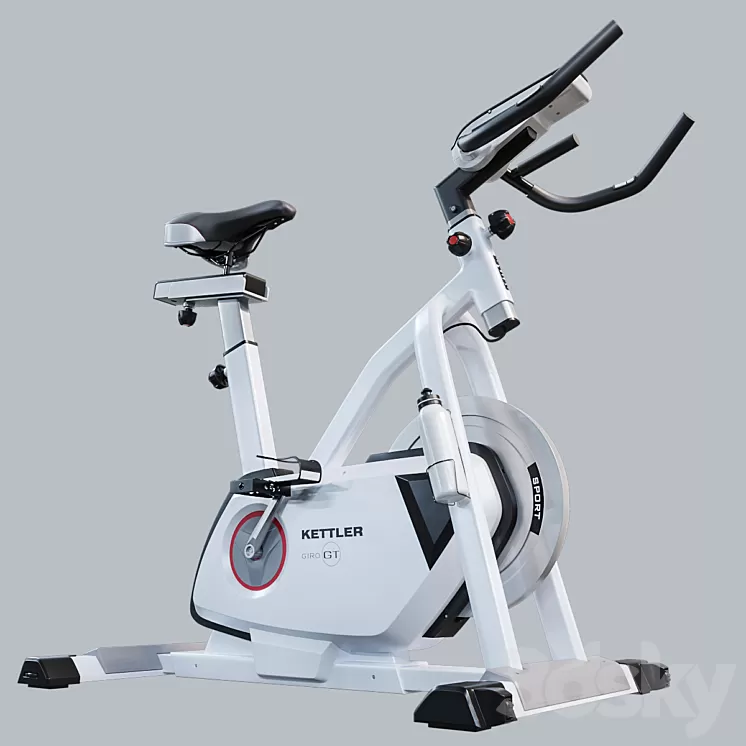 Kettler Exercise Bike 3D Model