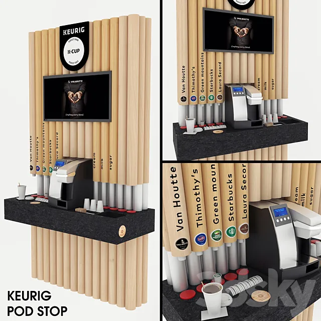 Keurig Pod Stop 2 3D Model
