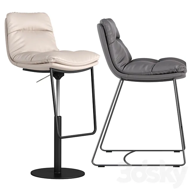 KFF Arva barstool 3D Model