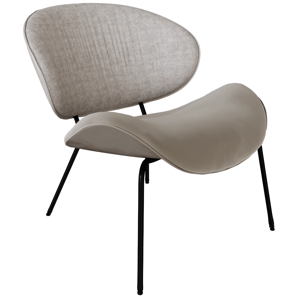 KFF - Lounge chairs Alvaro 3D Model