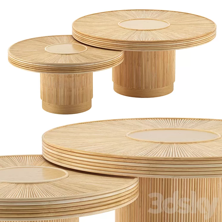 Khai Tables by La Redoute AM.PM 3D Model