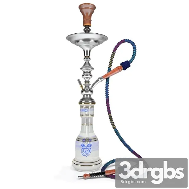 Khalil Mamoon Hookah Classic Apple Vase 3D Model Free