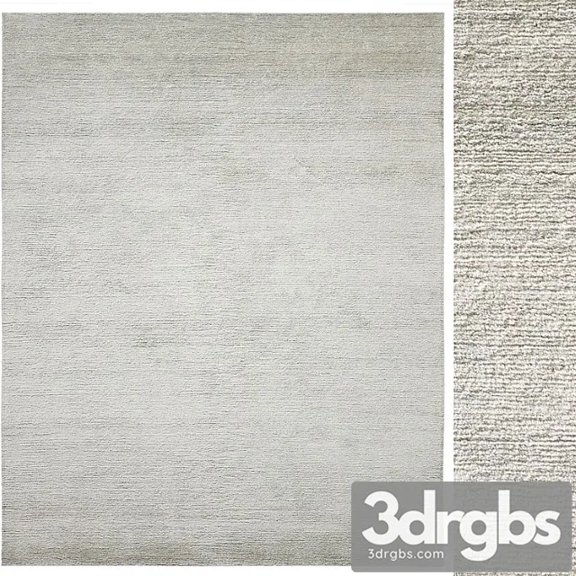 Khatan Hand Knotted Mongolian Cashmere Rug 3D Model Free