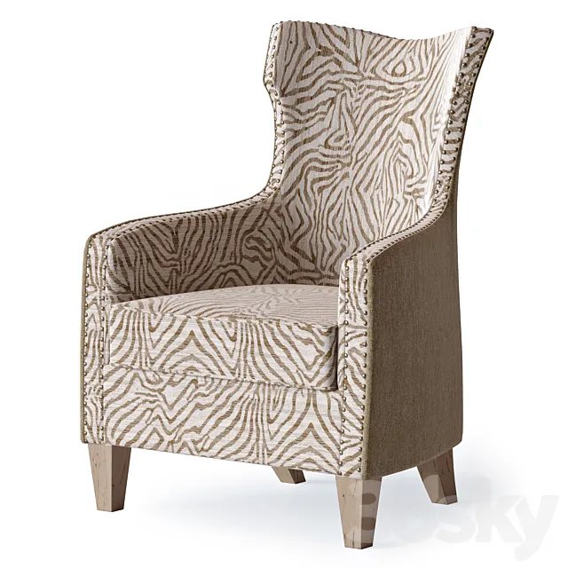 Kiango Armchair 3D Model