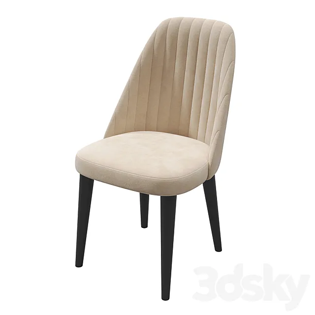 Kiara chair KAZA 3D Model