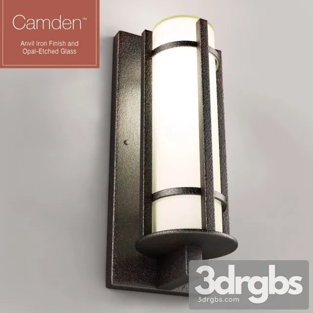 Kichler Camden Wall Light Outdoor  3D Model Free