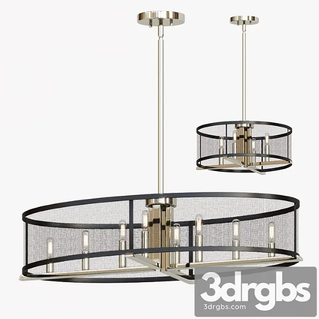 Kichler chandelier 3D Model Free
