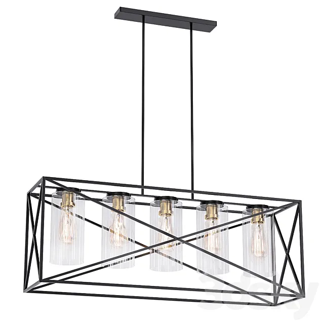 Kichler Moorgate 36 3D Model