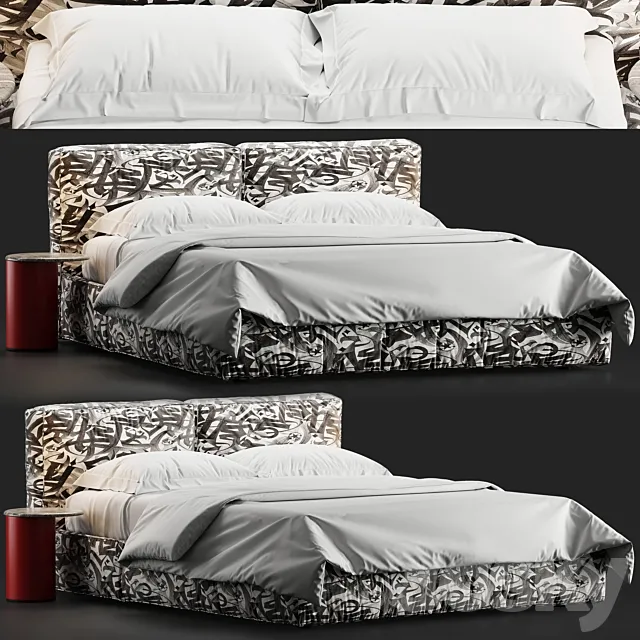 Kico Amore bed vol2 3DModel