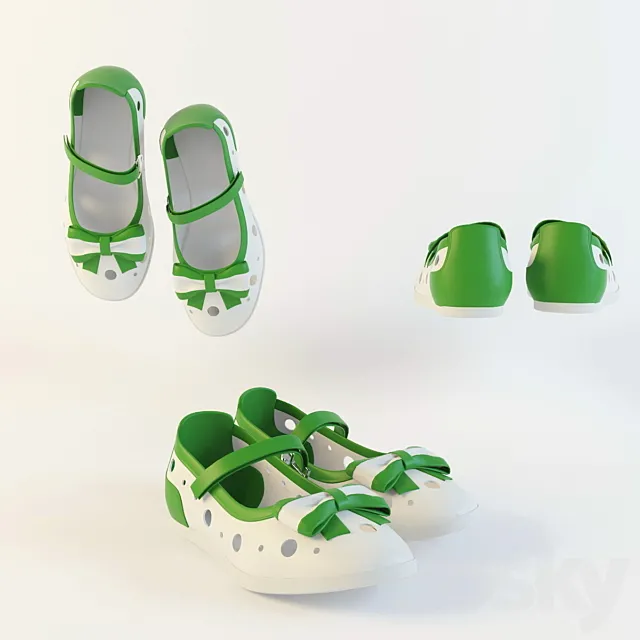 Kid shoes 3D Model