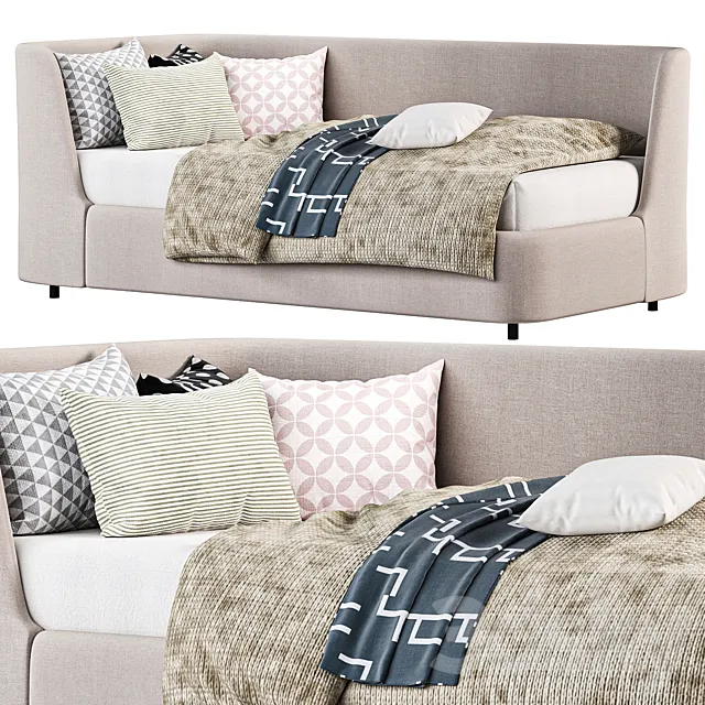 Kids bed KD761 by Delavega 3D Model