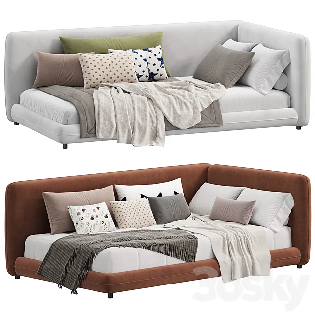 Kids bed KDP Kids B 3D Model