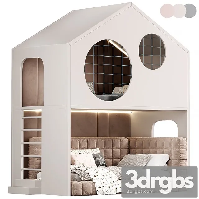 Kids Bedroom 05 3D Model Free