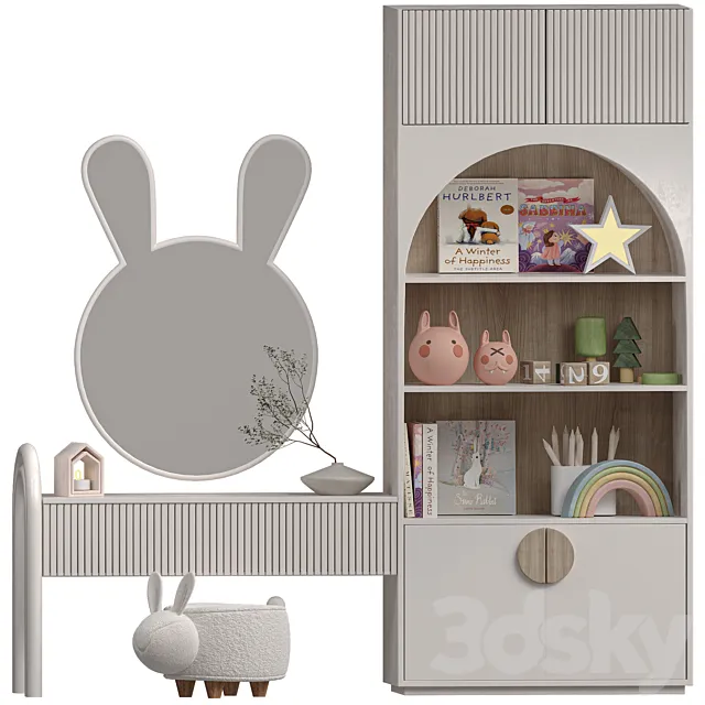 Kids Furniture 03 3D Model
