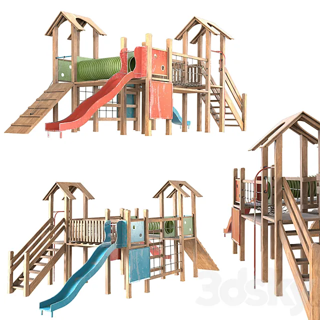 kids playground 3D Model