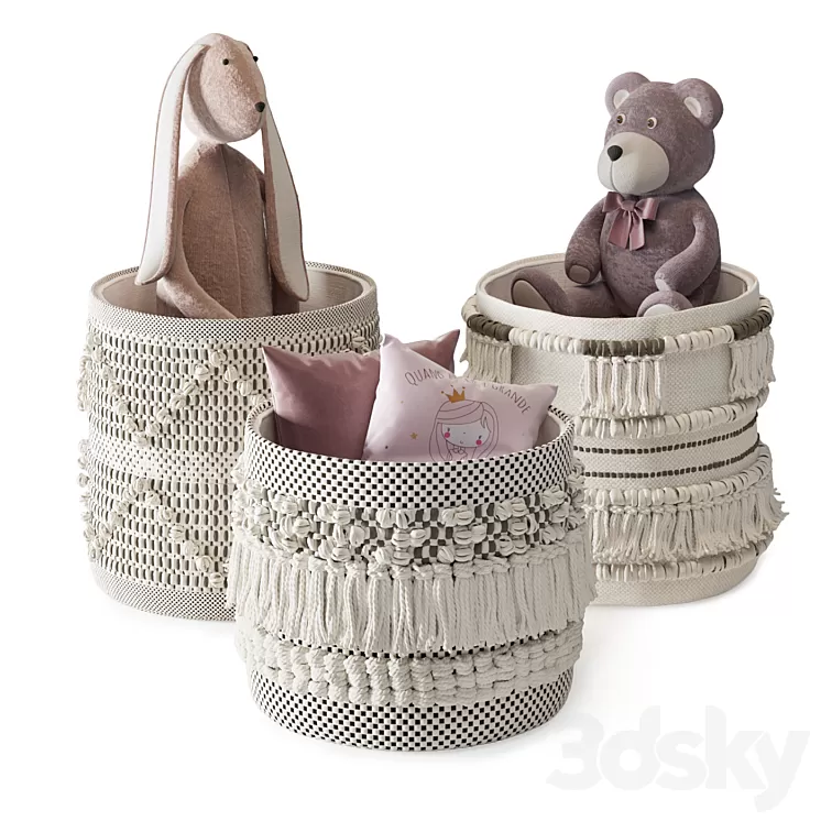 Kids Room Decor 02 3D Model