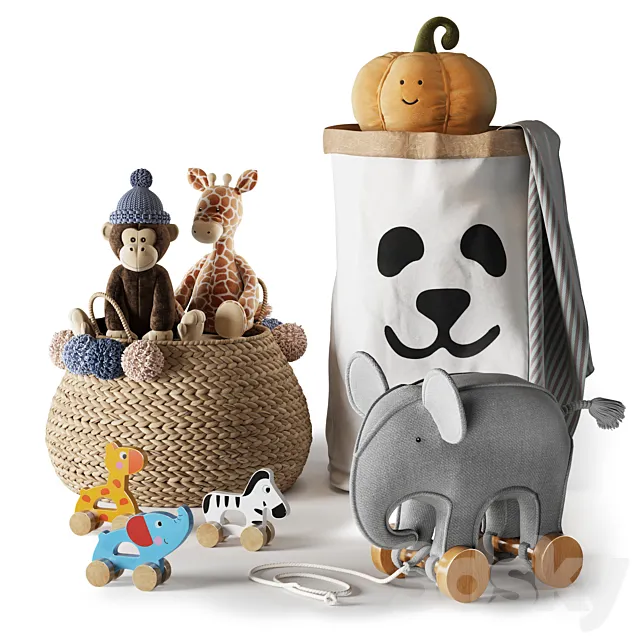 Kids Room Decor 08 3DModel