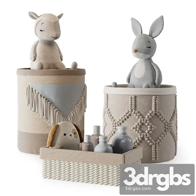 Kids Room Decor 69 3D Model Free