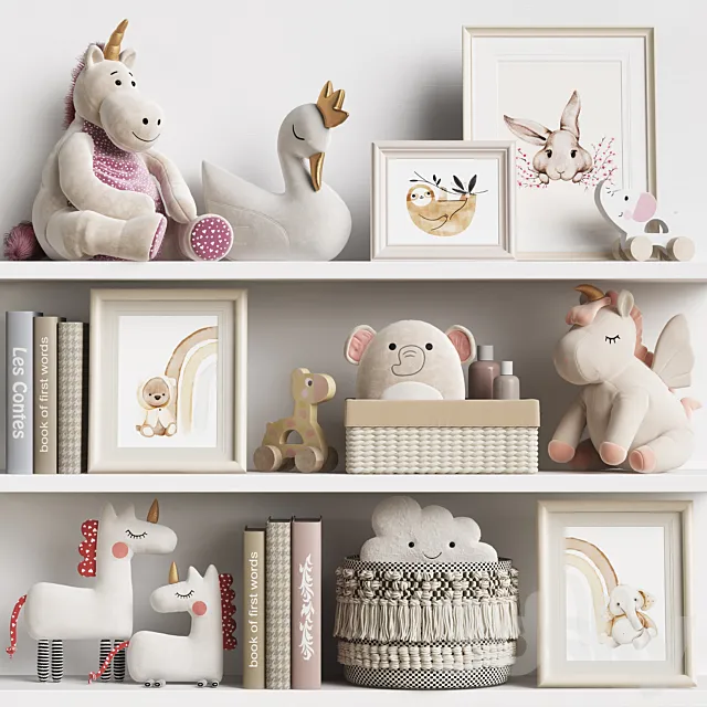 Kids Room Decor 83 3D Model