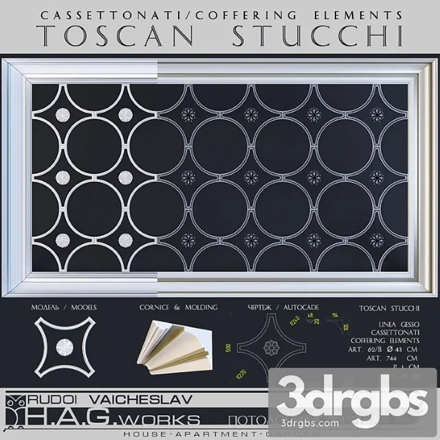 Kiesson Potolochnyi Saisson 3D Model Free