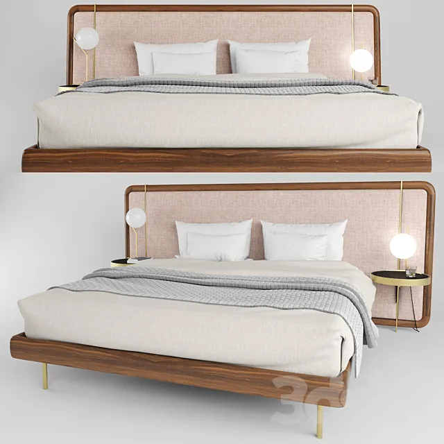 killian bed 3D Model