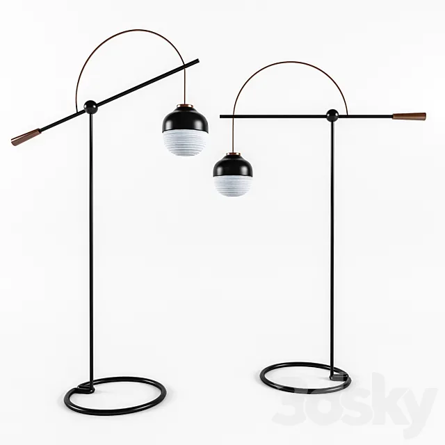 KIMU floor lamp 3DModel