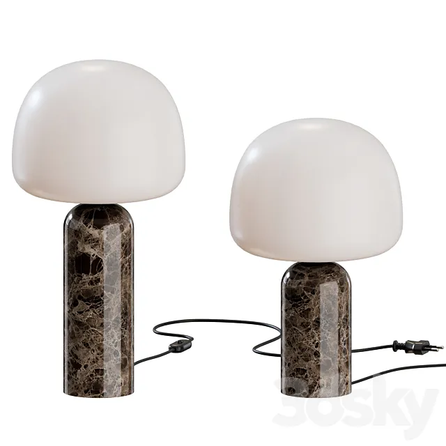 Kin table lamp by Northern 3D Model