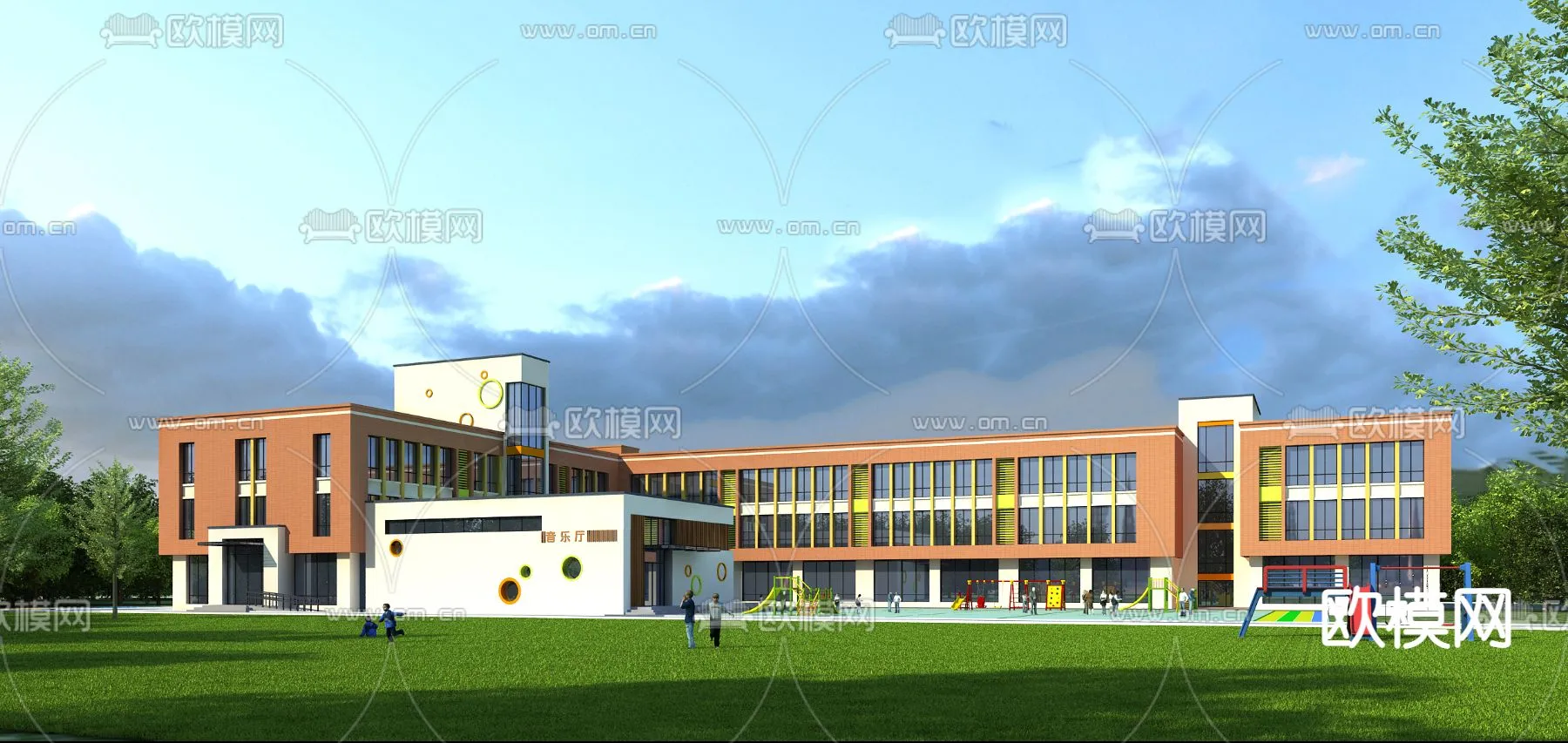 KINDERGARTEN - VRAY / CORONA - 3D MODEL - 1253