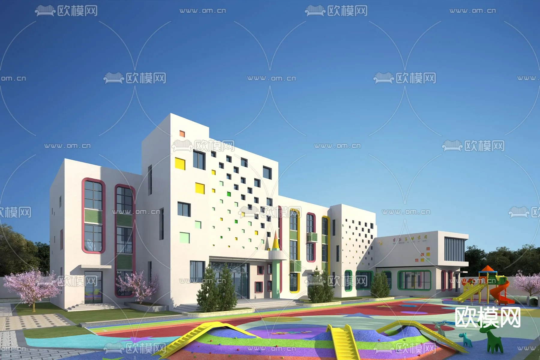 KINDERGARTEN - VRAY / CORONA - 3D MODEL - 1257