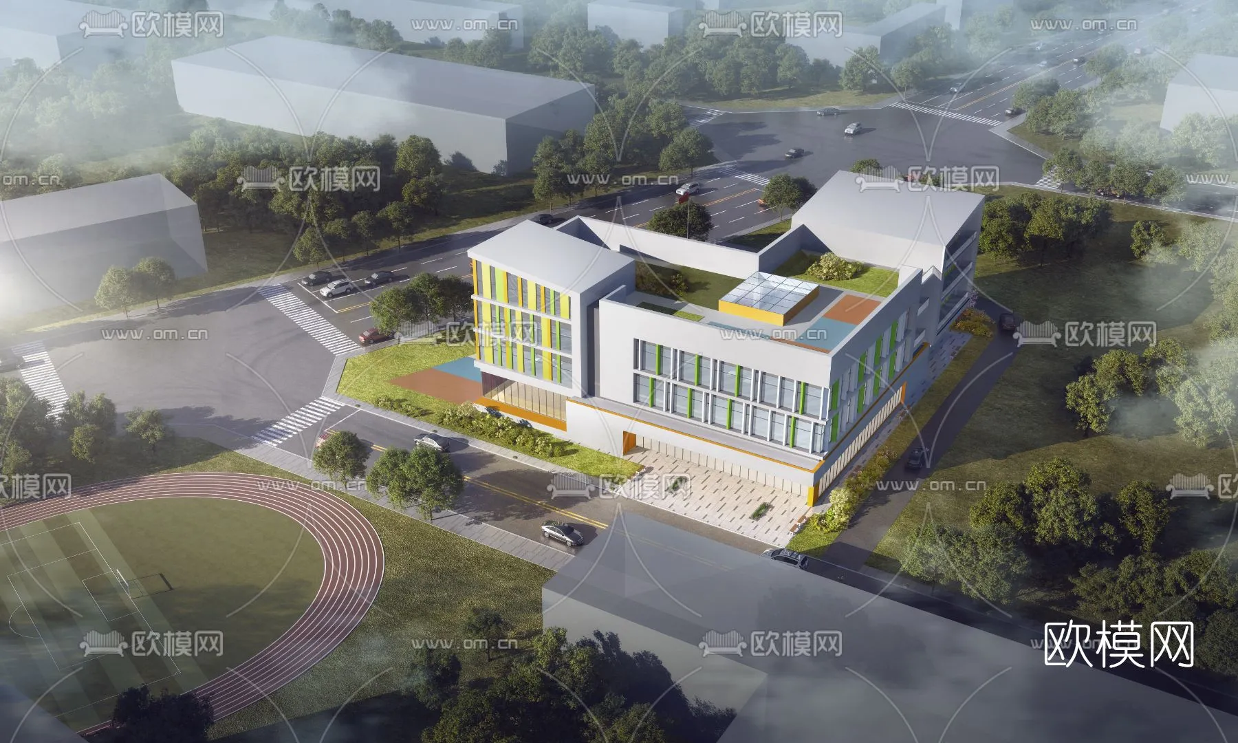 KINDERGARTEN - VRAY / CORONA - 3D MODEL - 1277