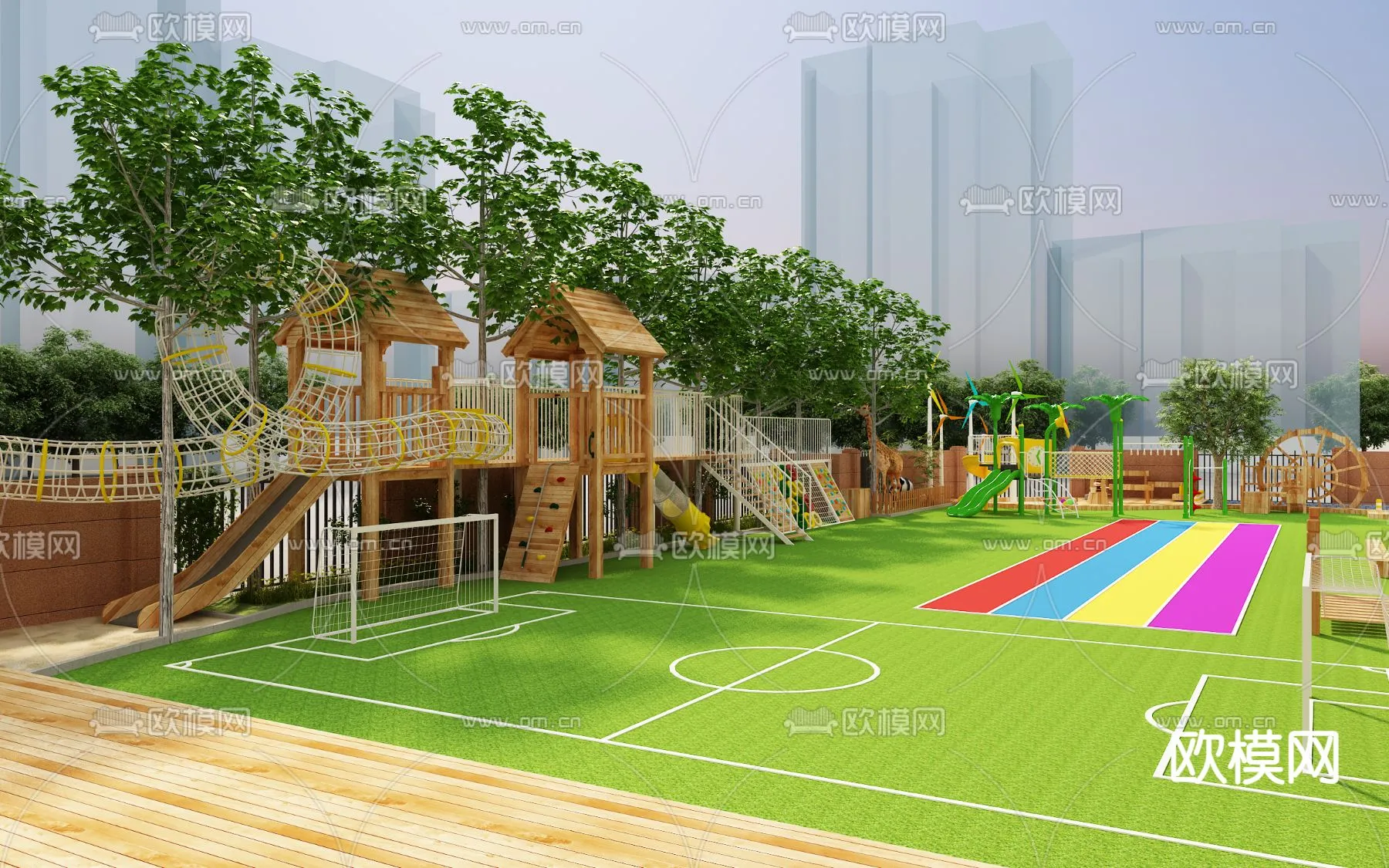 KINDERGARTEN - VRAY / CORONA - 3D MODEL - 1321