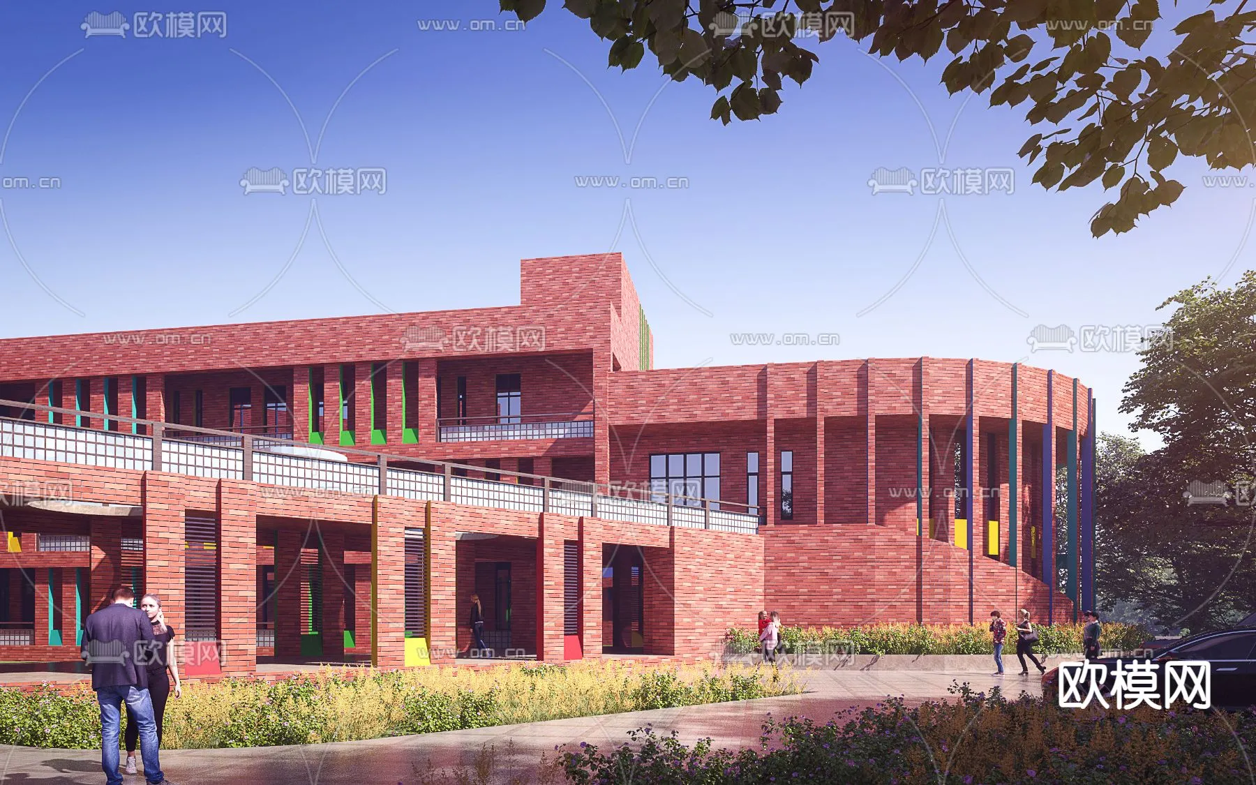 KINDERGARTEN - VRAY / CORONA - 3D MODEL - 1334