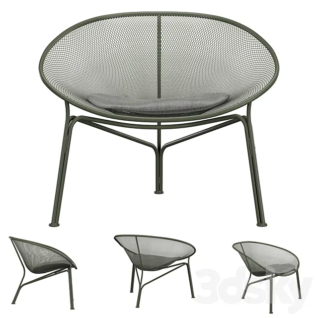 King Luna Chair 3D Model