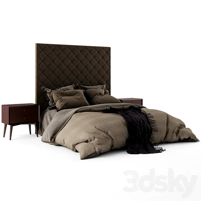 King_bed 3D Model