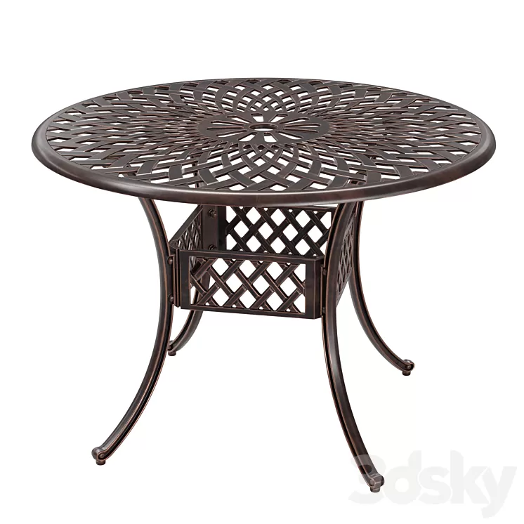 “Kinger Home – 41″” Aiden Round Patio Table” 3D Model
