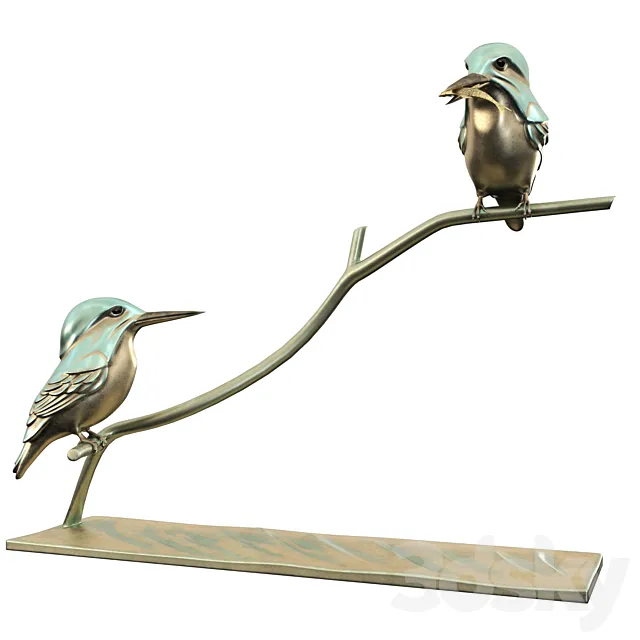 KINGFISHER SCULPTURE 3DModel
